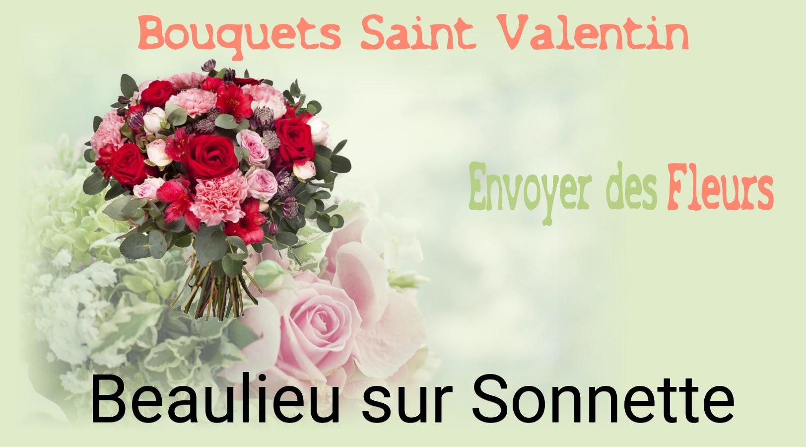 Roses de Saint-Valentin livrées à Beaulieu-sur-Sonnette